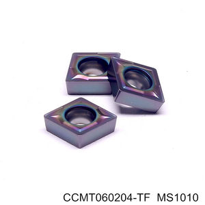 DL OEM CCMT060204 Plaquette en carbure de tungstène cémenté de forme rhombique à fixation par vis pour tour CNC Fabriqué au Sichuan - Product Image 6