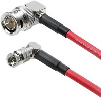 Cable Coaxial de Alta Velocidad 4K UHD 12G-SDI Micro BNC/BNC de Alvin's Cables, 75 Ohm, PVC Ultra Suave, para Monitor Blackmagic Video Assist de 5 Pulgadas