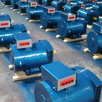 STC-12 Alternateur Triphasé 12KW 15KVA avec Bobinage 100% Cuivre, Générateur Électrique Dynamos