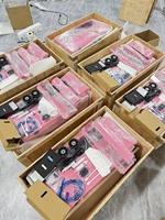Impresora DTF Automática para Camisetas con Cabezales XP600 para Ropa 30cm en Rollo Impresoras de Inyección de Tinta DTF A3 33cm en Rollo Impresora DTF Rosa