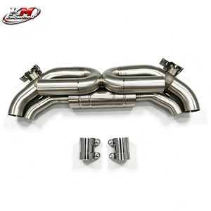 Titan-Auspuffanlage für Porsche 911 992 3.0T 2019-2021 - Natürliche Rohfarbe - Product Image 1