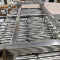 Rouleau de convoyeur rainuré-Acier inoxydable, résistant à la corrosion, manutention de matériaux en vrac