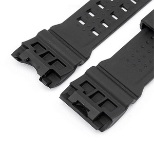 Bracelet de Sport en Silicone étanche pour hommes, accessoires de Bracelet noir pour Bracelet de <span class=keywords><strong>montre</strong></span> de remplacement en résine <span class=keywords><strong>GWG</strong></span>-1000GB - Product Image 5