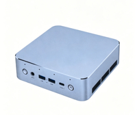 Mini PC A6B con IA, Intel Core Ultra/AMD Ryzen, Computadora de Escritorio con Cuatro Pantallas, LAN Dual de 2.5G, Oculink, Windows 11, Linux