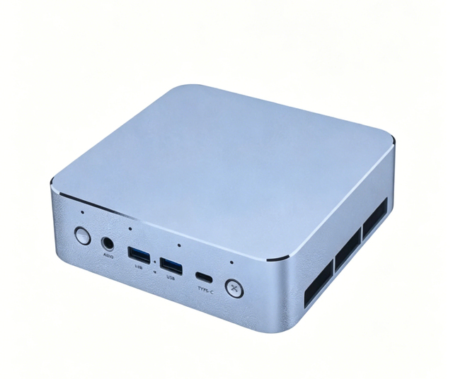 A6B AI Mini PC Intel Core Ultra/AMD Ryzen Quad Display Desktop Computer Dual 2.5G LAN Oculink Windows 11 Linux Mini Computer