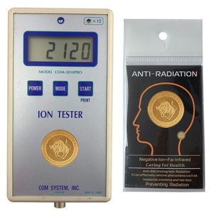 Parche Metálico de Oro de 24K con Iones Negativos Hoonni, Energía Cuántica Escalar de 1500cc, Anti Radiación EMF, 26mm de Diámetro, Adhesivo para Móvil - Product Image 4