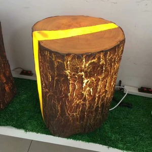 <b>Outdoor</b> <b>Tree</b> Stump <b>Light</b> Led Garden Lamp With <b>Light</b> Sensor For Lawn Landscape <b>Lighting</b> 3 Year Warranty - Product Image 1
