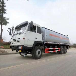 산시 자동차 유럽 2 Weichai 더블 열 380 마력 4375 + 1400 휠베이스 6x4 연료 탱크 트럭 - Product Image 1