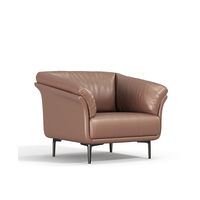 Großhandel Luxus-Ledermöbel Executive Bürosofa-Sets Büro Zuhause Hotel Lobby Sofas Couch