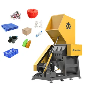 Small Superior Scrap Crushing Rubber Plastic Shredder Machine For Plastic Pet Bottle Crushing