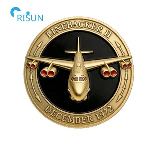 Moneda Conmemorativa Personalizada de la Aviación Estadounidense, Medallón del Avión Bombardero B-52 de la Fuerza Aérea, Moneda de Desafío Personalizada del B-52 - Product Image 5