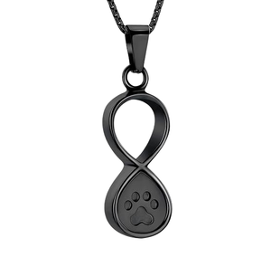 Joyería de Cremación para Mascotas Infinity Love, Collar con Urna para Cenizas de Perro o Gato, Colgante Conmemorativo, Recuerdo, Regalo Funerario - Product Image 1
