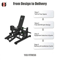 Appareil d'adduction et d'abduction des hanches avec dossier réglable, double coussinets de cuisse et support latéral à charge par plaques pour salle de sport commerciale