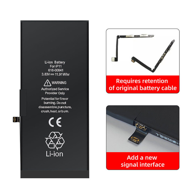 Decode Battery No Need Spot-weldind No Error Message Pop Up For iPhone 11Pro 11 Pro Max BMS Board 0 Cycles Battery Replacement