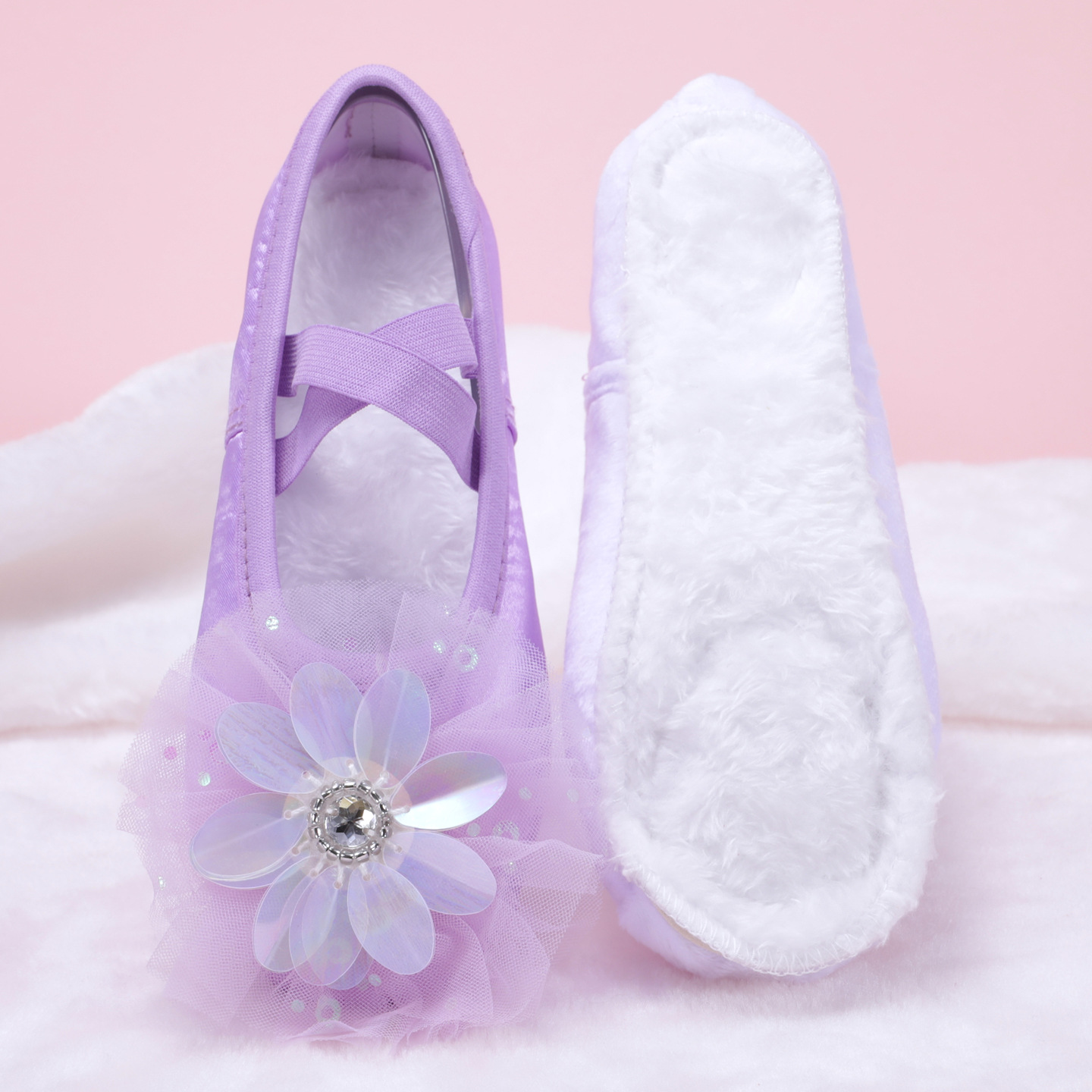 Plush purple