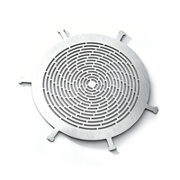Rejilla de Altavoz de Acero Inoxidable con Bluetooth Inalámbrico, de Alta Precisión y Bordes Lisos, con Procesamiento de Grabado