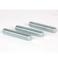 ASME B18.31.2 ASTM A193 B7 Alloy Steel Blue-White Zinc Plated Full Thread Stud and ASTM A194 2H Heavy Hex Nuts