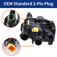 Boîtier de thermostat de liquide de refroidissement moteur 9807198480 9806243480 9812131480 pour Peugeot 308S 408 2008 Citroën C4L