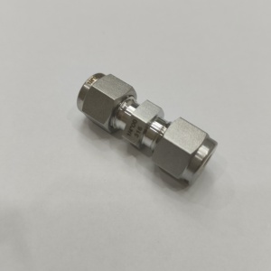 Yüksek hassasiyetli paslanmaz çelik 316 yüksek basınç boru bağlantı parçaları, üretim mühendisliği bileşenleri için düz konektörlerle. - Product Image 4