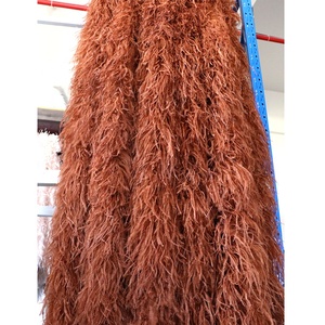 Plumas de Avestruz Teñidas de 10-15 cm, Económicas, Grandes, Gruesas, de 10 Capas, 2 Metros, para Manualidades y Ropa - Product Image 4
