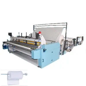 Factory Provide Directly Small Toilet Paper Roll Toliet Paper Tissue Punching and Rewinding Machine Customized Parent Rolls