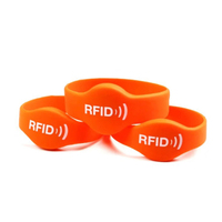 Bracelet NFC en silicone étanche pour paiement et contrôle d'accès aux événements