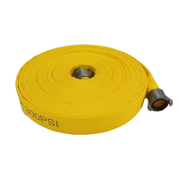 Tuyau de lutte contre l'incendie forestier doublé par TPU de tuyau d'incendie de veste simple jaune de la Offre Spéciale 38mm