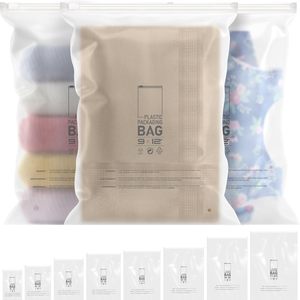 Custom Printed Recyclable Frosted Wholesale Jewelry <b>Packaging</b> Poly Self Sealing ZipLock Clothes Shopping <b>Bags</b> Earring Zipper <b>Bag</b> - Product Image 6