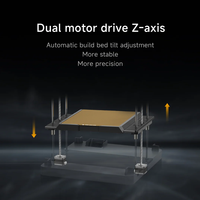 Imprimante 3D FDM QIDI Q1 Pro fermée 600 mm/s 60 ° Chambre chauffée C 350 ° Machine d'impression 3D haute température C Hotend