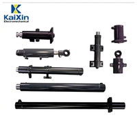 Cilindro Hidráulico de Doble Acción KaiXin, Varilla de Pistón de Acero Aleado Cromado Duro, Carrera Máxima de 3000 mm, Fabricación Personalizada