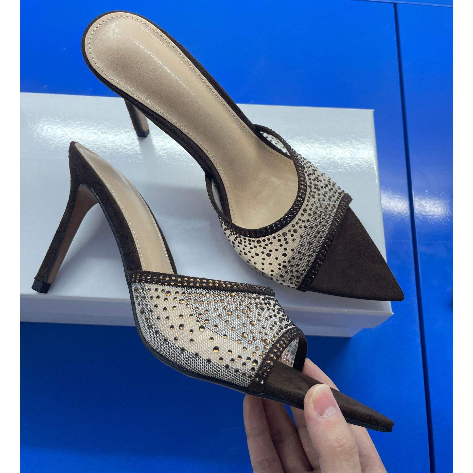 สีน้ำตาลเข้ม 8.5ซม