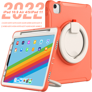 Custodia protettiva per PC TPU per <span class=keywords><strong>iPad</strong></span> <span class=keywords><strong>Air</strong></span> 5 4 Pro 11 2022 2018 robusto Cover posteriore con portamatite compatibile con <span class=keywords><strong>Apple</strong></span> - Product Image 3