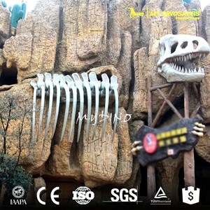 My <span class=keywords><strong>Dino</strong></span> XJ388 Dinosaur Theme <span class=keywords><strong>Park</strong></span> Puerta de <span class=keywords><strong>entrada</strong></span> de dinosaurio de fibra de vidrio - Product Image 6