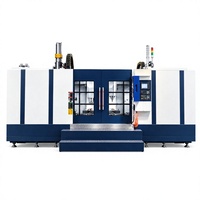 Centre d'usinage horizontal CNC haute performance pour travaux lourds, broche BT50, magazine de 24 outils pour l'usinage de pièces métalliques