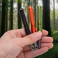 Bâtons de démarrage de feu compacts avec grattoir, marteau à feu, pierre à feu, allumage de feu, tige de magnésium pour EDC