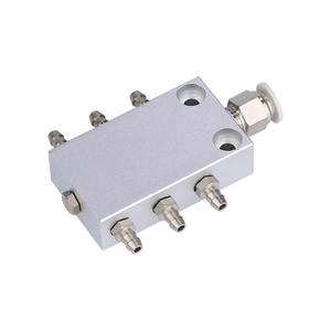 Custom-Made Miniature Pneumatic Components 6P 8P 12P Air Hose <b>Connectors</b> Solenoid-Assisted Plastic Manifolds Distributors - Product Image 1