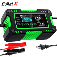Cargador de Batería de Pulso para Motocicleta Modelo 2026, 12V6A, para Automóvil