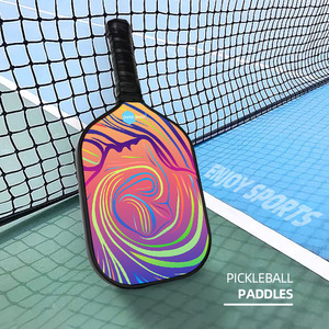 Ensemble de raquettes de pickleball en fibre de carbone et fibre de verre avec balles et sac de transport pour l'entraînement - Product Image 4