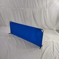 Barrière de tennis de table JH pour ramasser les balles plus rapidement et plus facilement, bloc de protection pour le terrain, 230 cm * 70 cm