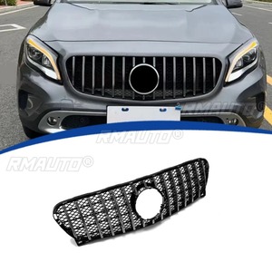 Bandes décoratives pour calandre de voiture, kit carrosserie, calandre avant pour Mercedes Benz GLA classe X156 2014-2016, extérieur - Product Image 3