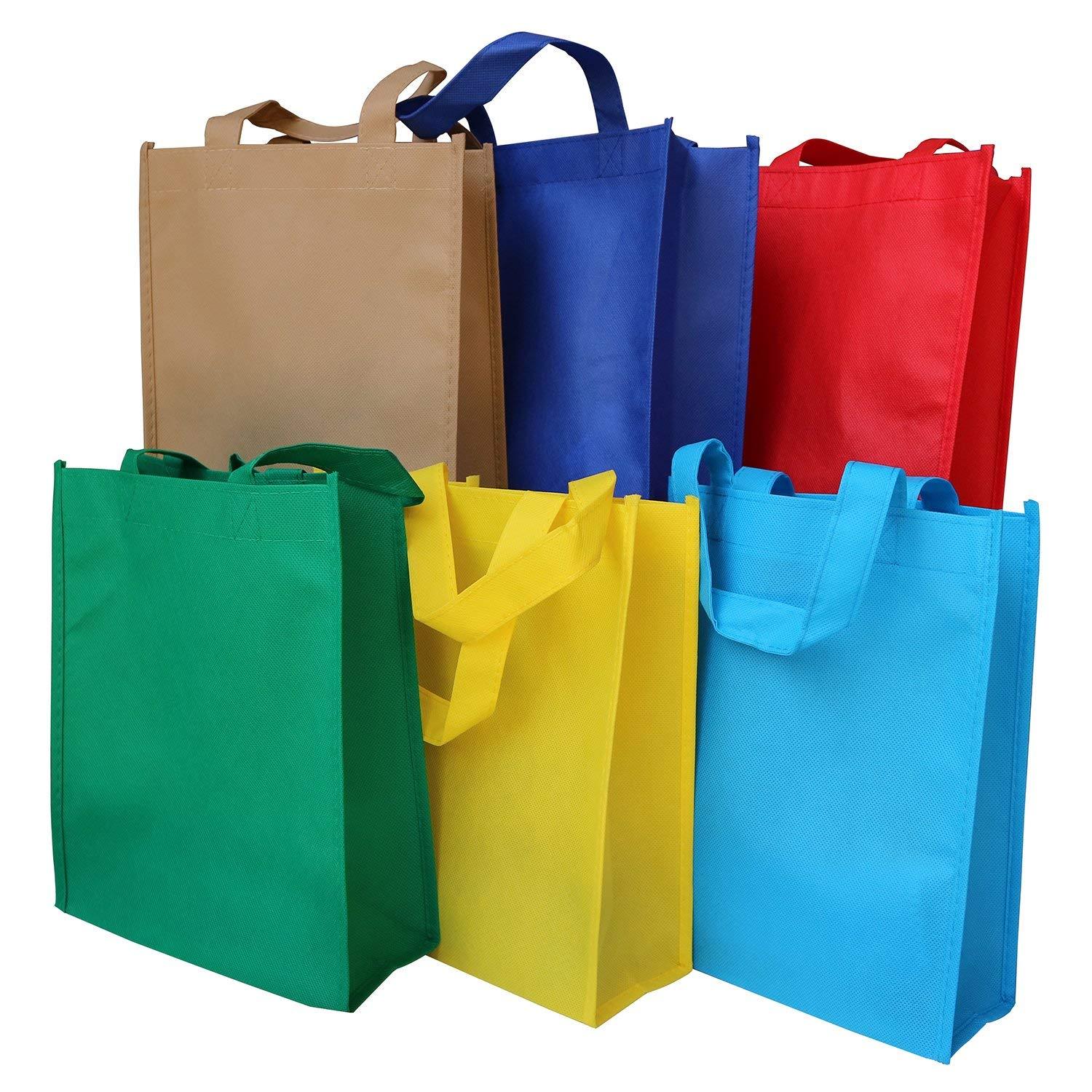 Non tissé réutilisable promotionnel adapté aux besoins du client qui respecte l'environnement personnalisent des sacs pour faire