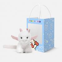 Vente en gros directe usine : Adorable jouet en peluche dragon mythique avec ailes de chauve-souris et queue moelleuse, personnalisable OEM en gros pour cadeau