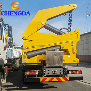 شاحنة رافعة جانبية جديدة 8X4 20GP <span class=keywords><strong>37T</strong></span> بحمولة 20 طن، مزودة بناقل حركة يدوي ديزل للخدمة الشاقة، للبيع - Product Image 5