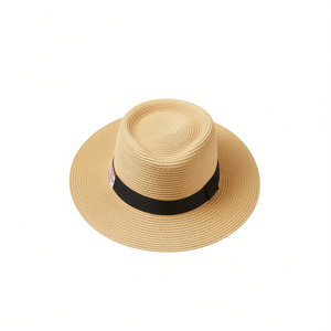 Sombrero de Paja con Cristales y Cintas de 57, 58 y 59 cm para Uso en Exteriores en Verano - Product Image 2