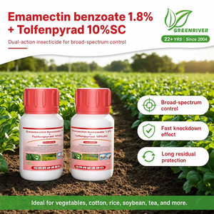 GREENRIVER High Quality Emamectin Benzoate Tolfenpyrad 11.8% SC <strong>Insecticide</strong> Broad Spectrum Pest Control Chemical - Product Image 1