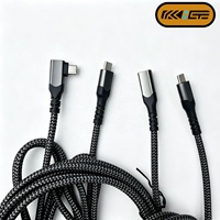 Câble USB C vers USB C 100W PD Charge Rapide USB 3.1 Gen 2 10 Gbps Vidéo 4K Câble de Données Type C Tressé en Nylon OEM ODM Personnalisé