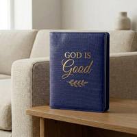 Couverture de livre personnalisée en similicuir, créative, pour carnet, protection imperméable