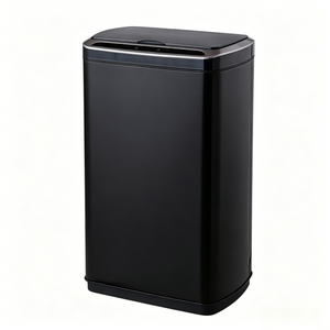 <span class=keywords><strong>Cubo</strong></span> de <span class=keywords><strong>Basura</strong></span> Inteligente de Acero Inoxidable de 13 Galones, <span class=keywords><strong>Cubo</strong></span> de <span class=keywords><strong>Basura</strong></span> Automático con Sensor de Movimiento, <span class=keywords><strong>Cubo</strong></span> de <span class=keywords><strong>Basura</strong></span> sin Contacto para Cocina - Product Image 1