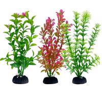 Plantes artificielles en gros pour aquarium, fausses herbes aquatiques en plastique, décorations pour aquarium, micro-paysage, simulation d'ornements