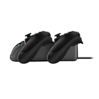 Chargeur LED sans fil pour manette, support de charge universel double pour manettes de jeu PS4 Pro, PS4 Slim, PS4